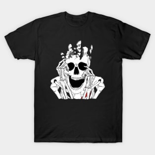 Stressed out Skeleton T-Shirt